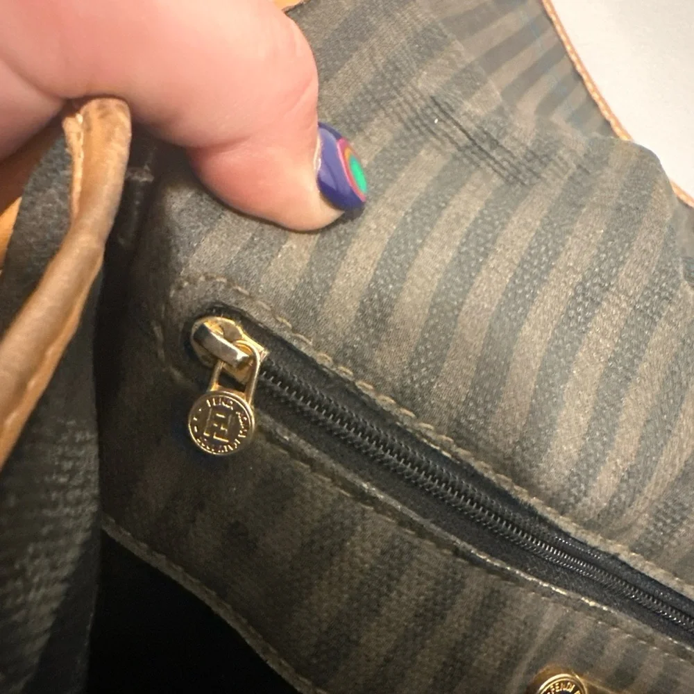 Fendi Black and Tan Men's Bag - Picture 12 of 16